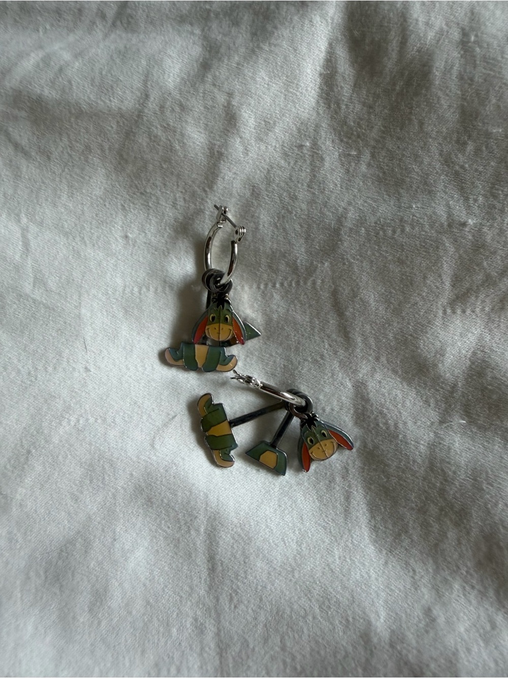 Eeyore Character Drop Earrings - Women's Jewelry